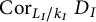upper C o r Subscript upper L Sub Subscript upper I Subscript divided by k Sub Subscript upper I Baseline upper D Subscript upper I