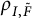 rho Subscript upper I comma upper F overtilde