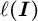 ell open parenthesis I close parenthesis