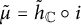 mu overtilde equals h Subscript double struck upper C Baseline overtilde ring i