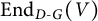 upper E n d Subscript upper D minus upper G Baseline left parenthesis upper V right parenthesis