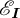 Script capital E sub I