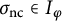sigma Subscript n c Baseline element of upper I Subscript phi