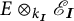E tensor product over k sub I with script E sub I.