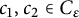c 1 comma c 2 element of upper C Subscript epsilon Baseline