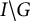 upper I divided by upper G
