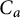 upper C Subscript a