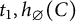 t 1 comma h Subscript backslash emptyset Baseline left parenthesis upper C right parenthesis