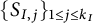 left brace upper S Subscript upper I comma j Baseline right brace Subscript 1 less than or equals j less than or equals k Sub Subscript upper I
