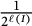 StartFraction 1 Over 2 Superscript script l left parenthesis upper I right parenthesis Baseline EndFraction