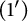 left parenthesis 1 prime right parenthesis