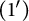 left parenthesis 1 prime right parenthesis