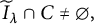 upper I Subscript lamda Baseline overtilde intersection upper C not equals backslash emptyset comma