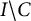 upper I divided by upper C