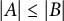 StartAbsoluteValue upper A EndAbsoluteValue less than or equals StartAbsoluteValue upper B EndAbsoluteValue