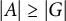 StartAbsoluteValue upper A EndAbsoluteValue greater than or equals StartAbsoluteValue upper G EndAbsoluteValue