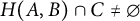 upper H left parenthesis upper A comma upper B right parenthesis intersection upper C not equals backslash emptyset