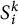 upper S Subscript i Superscript k