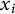 x Subscript i