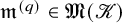 m Superscript left parenthesis q right parenthesis Baseline element of German upper M left parenthesis script upper K right parenthesis