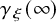 gamma Subscript xi Baseline left parenthesis infinity right parenthesis