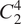 upper C 2 Superscript 4