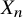 upper X Subscript n