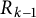 upper R Subscript k minus 1