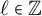 script l element of double struck upper Z