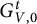 upper G Subscript upper V comma 0 Superscript t