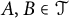 upper A comma upper B element of script upper T