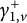 gamma Subscript 1 comma v Superscript plus