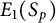 upper E 1 left parenthesis upper S Subscript p Baseline right parenthesis