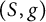 left parenthesis upper S comma g right parenthesis