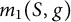 m 1 left parenthesis upper S comma g right parenthesis