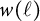 w left parenthesis script l right parenthesis