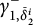 gamma Subscript 1 comma ModifyingAbove bar caret With bar delta Baseline 2 i Superscript minus