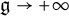 German g right arrow plus infinity
