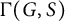 upper Gamma left parenthesis upper G comma upper S right parenthesis
