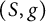 left parenthesis upper S comma g right parenthesis