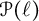 script upper P left parenthesis script l right parenthesis