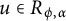 u element of upper R Subscript phi comma alpha
