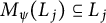 upper M Subscript psi Baseline left parenthesis upper L Subscript j Baseline right parenthesis subset of or equal to upper L Subscript j