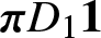 dollar sign pi upper D 11 dollar sign
