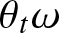 dollar sign theta t omega dollar sign
