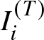 dollar sign Ii left parenthesis upper T right parenthesis dollar sign