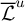 script upper L overbar Superscript u