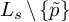 upper L Subscript s Baseline minus StartSet p overtilde EndSet