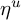 eta Superscript u
