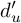 d prime Subscript u